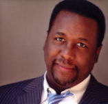 Wendell Pierce with Sterling Fresh Farms Super Markets